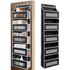 5-Shelf Hanging Storage Organizer - Behind Door, Anti-Tilt, 5 Large Capacity Pockets, Suitable for Bedroom, Bathroom