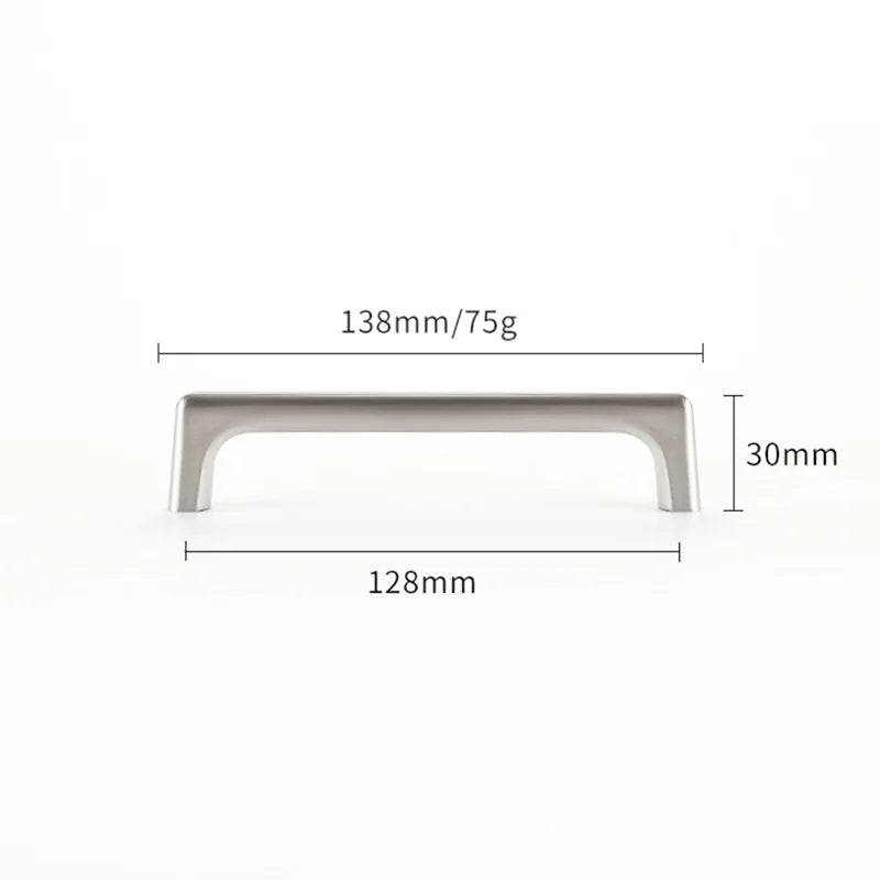 WV Cupboard Handles Kitchen Cabinet Storage Brass Gold Cabinet Door Handles Drawer Knobs Pulls Kitchen Furniture Handle Hardware