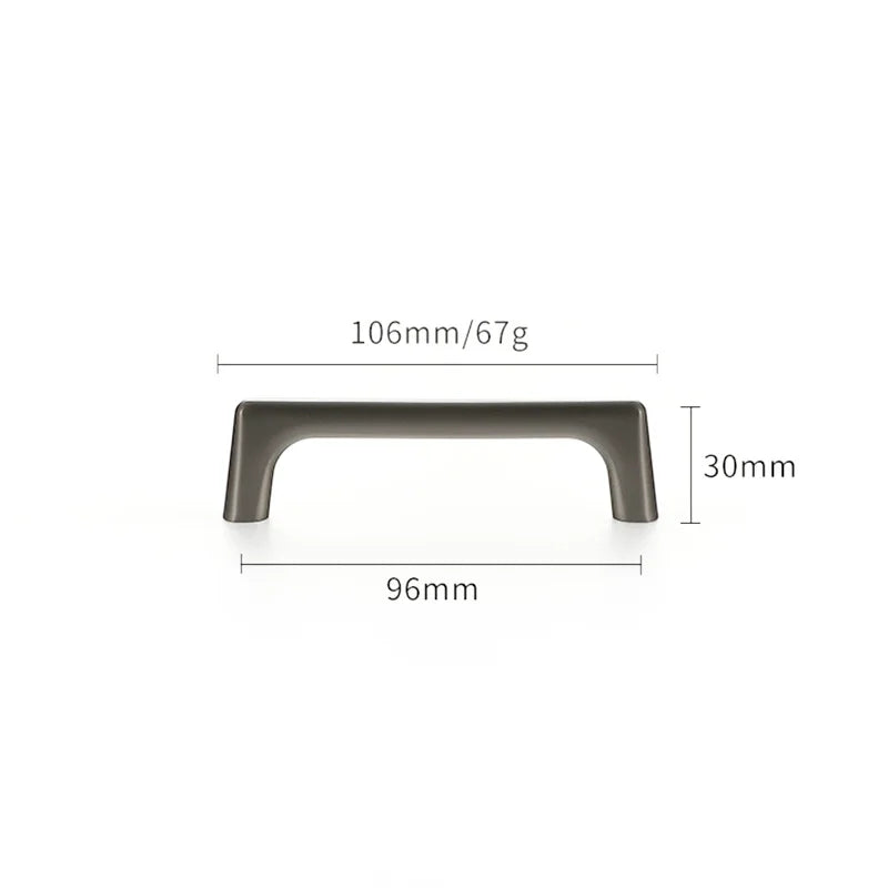 WV Cupboard Handles Kitchen Cabinet Storage Brass Gold Cabinet Door Handles Drawer Knobs Pulls Kitchen Furniture Handle Hardware