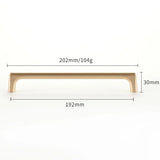 WV Cupboard Handles Kitchen Cabinet Storage Brass Gold Cabinet Door Handles Drawer Knobs Pulls Kitchen Furniture Handle Hardware