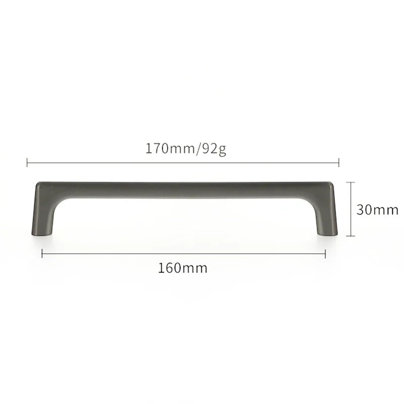 WV Cupboard Handles Kitchen Cabinet Storage Brass Gold Cabinet Door Handles Drawer Knobs Pulls Kitchen Furniture Handle Hardware
