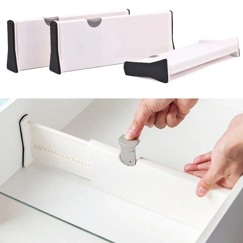 Drawer Divider Expandable Adjustable Separators Drawer Organizer Closet Clothes Office Kitchen Drawer Partition Holder