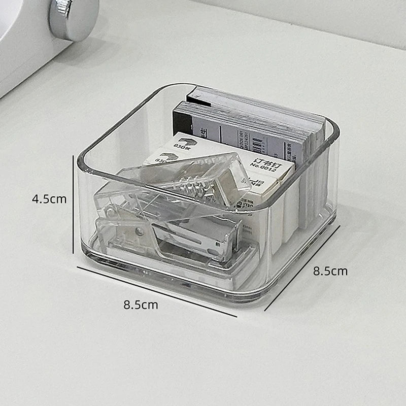 C Stackable Acrylic Drawer Organizer Adjustable Divider Trays For Cosmetics Modular Makeup Storage Box