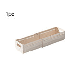 1pc-Adjustable wardrobe socks underwear storage box storage box retractable kitchen cabinet storage box drawer storage box