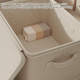 Lockable Storage Box Jeans Clothes Organizer Pants Sweater Storage Cabinets Drawers Organizer Washable Shelf Baskets for Blanket