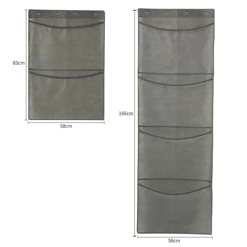 Over Door Hanging Storage Bag for Stuffed Animals & Baby Toys, Hammock Toy Organizer Net, Space-Saving Storage Solution