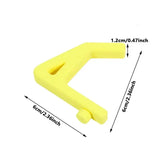 2pcs Universal Storage Hooks 10.3mm Hole Ideal for Shelf Organization and Space Saving