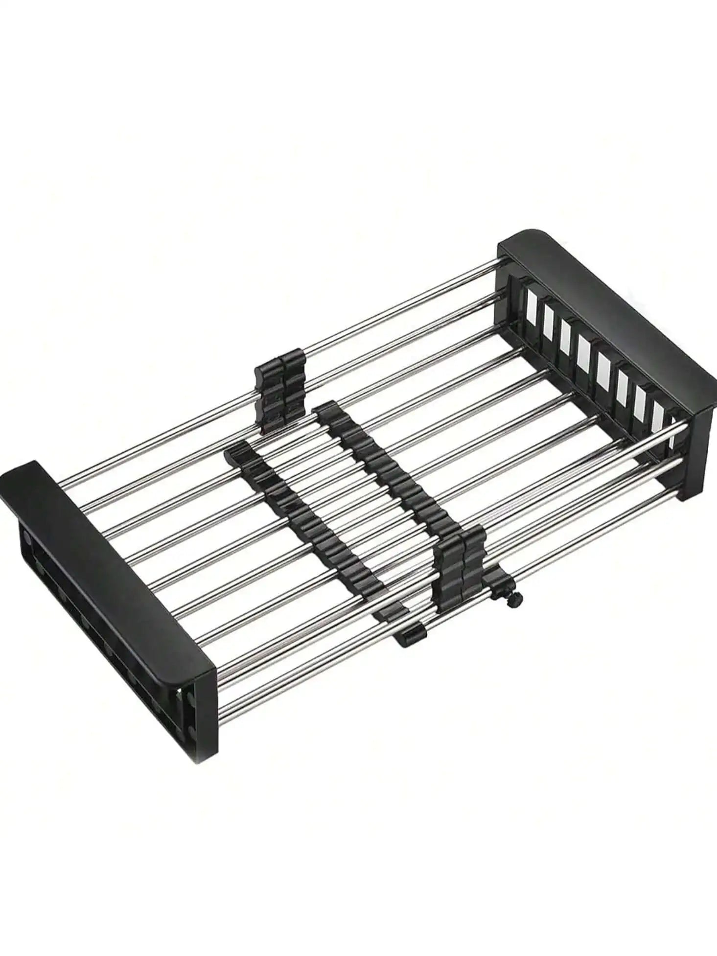 18.2" X 8.9", On Or In Sink Kitchen Basket Dish Drying Rack