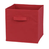Cube Non Woven Fabric Storage Bin Collapsible Storage Box Home Supplies , Kid Toy Storage Organizer Cabinet drawer organization