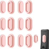 6 Pack Magnetic Remote Control Holder Wall Mount Soft Silicone Remote Control Caddy with Strong Adhesive Remote Holder