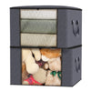 New Non-woven Underbed Quilt Storage Bag Organizer Wardrobe Clothes Dust Moisture-proof Finishing Bag Foldable Storage Box