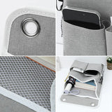 1pcs Wall-Mounted Dorm Door Back Storage Bag Large Capacity Wall Hanging Organizer Home Wall Suspension Storage Bag