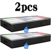 1/2pc Underbed Quilt Storage Bag Large Capacity Non-woven Foldable Clothing Sorting Bag Dustproof Storage Box Wardrobe Organizer