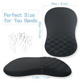 Ergonomic Wrist Support Mouse Pad - Non-Slip High-Elastic Memory Foam, Comfortable Durable Mat For PC/Laptop Home & Office