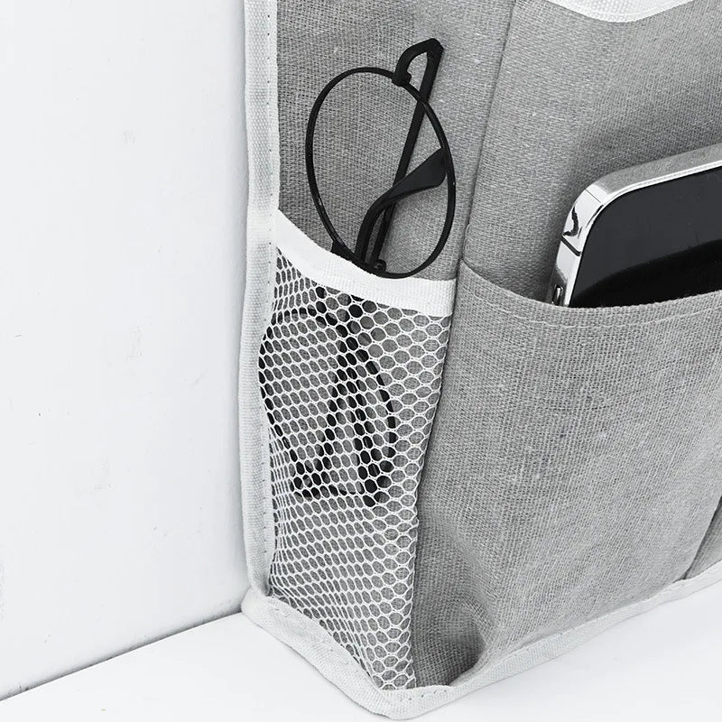 1pcs Wall-Mounted Dorm Door Back Storage Bag Large Capacity Wall Hanging Organizer Home Wall Suspension Storage Bag