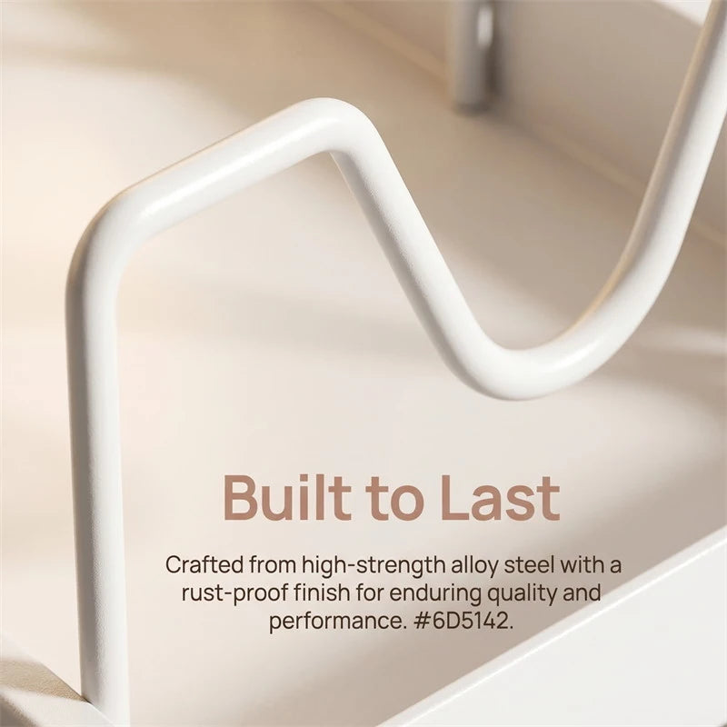 Slide Rail Pull Out Tray Organizer Adjustable Dish Storage Rack Practical Holder For Kitchen Cabinet Pots Pans Household