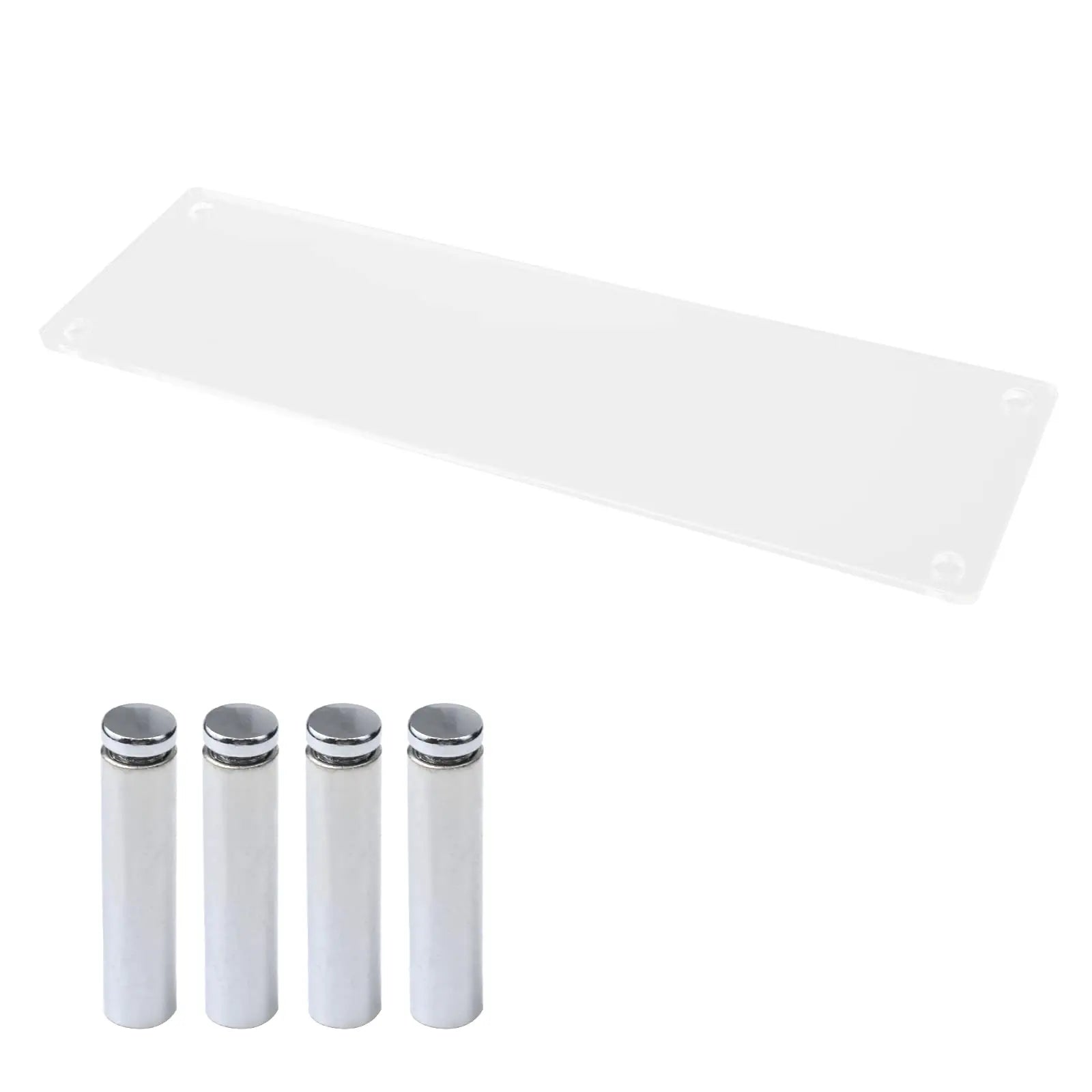 Acrylic Riser, Display Stand Clear Shelf for Cupcake Food Desserts Holder Cosmetic Products Decorator and Organizer