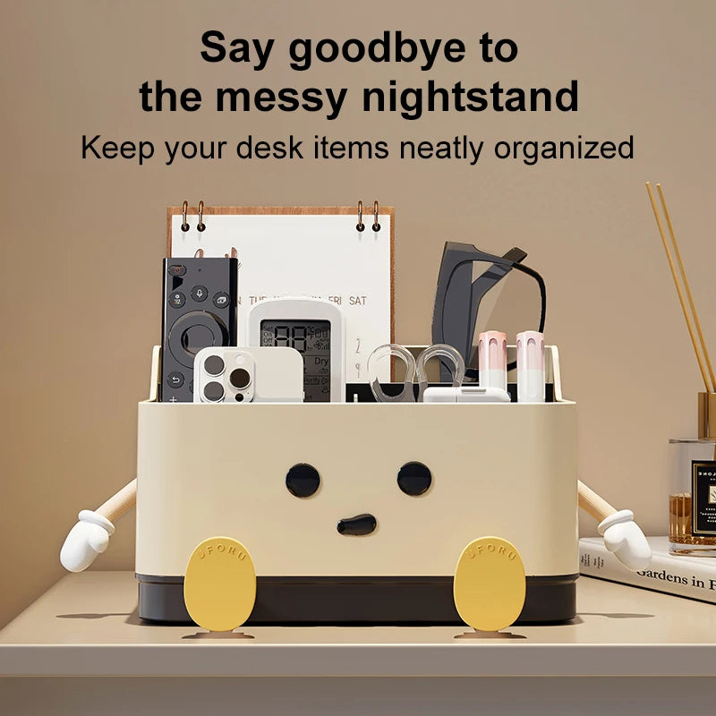 UFORU Multi Grid Desktop Storage Organizer, Compartment Sorting Box for Stationery, Office Dorm Desktop Finishing Tool