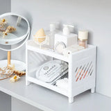 Desktop Storage Rack Multi-Layer Stationery Organizer Stand Office Home School Display Holder Rack Dormitory Desk Organizer