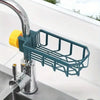 Kitchen Sink Storage Shelf Non-Perforated Faucet Rack for Dishwashing Sponge Brush Creative Drain Rack Hot Selling