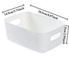 1/3pcs Dormitory Miscellaneous Storage Box Desktop Cosmetic Storage Box Bathroom Kitchen Bedroom Plastic Storage Basket