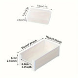 1 Set Data Cable Storage Box Cable Mobile Phone Charger Organizer Winder Desktop Cable Management Box