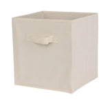 Cube Non Woven Fabric Storage Bin Collapsible Storage Box Home Supplies , Kid Toy Storage Organizer Cabinet drawer organization