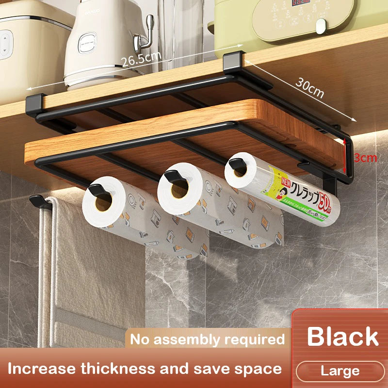 Kitchen Under Cabinet Basket Storage Shelf Cutting Board Rack Kitchen Closet Rack Under Desk Cabinet Office Bathroom Organizers
