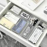 C Stackable Acrylic Drawer Organizer Adjustable Divider Trays For Cosmetics Modular Makeup Storage Box