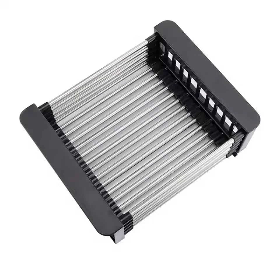18.2" X 8.9", On Or In Sink Kitchen Basket Dish Drying Rack