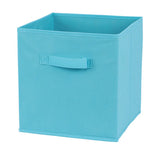 Cube Non Woven Fabric Storage Bin Collapsible Storage Box Home Supplies , Kid Toy Storage Organizer Cabinet drawer organization