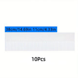 10Pcs Drawer Dividers,Adjustable Divider Drawer, Drawer Organiser System, Drawer Divider for Cupboard, Underwear, Socks