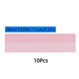 10Pcs Drawer Dividers,Adjustable Divider Drawer, Drawer Organiser System, Drawer Divider for Cupboard, Underwear, Socks