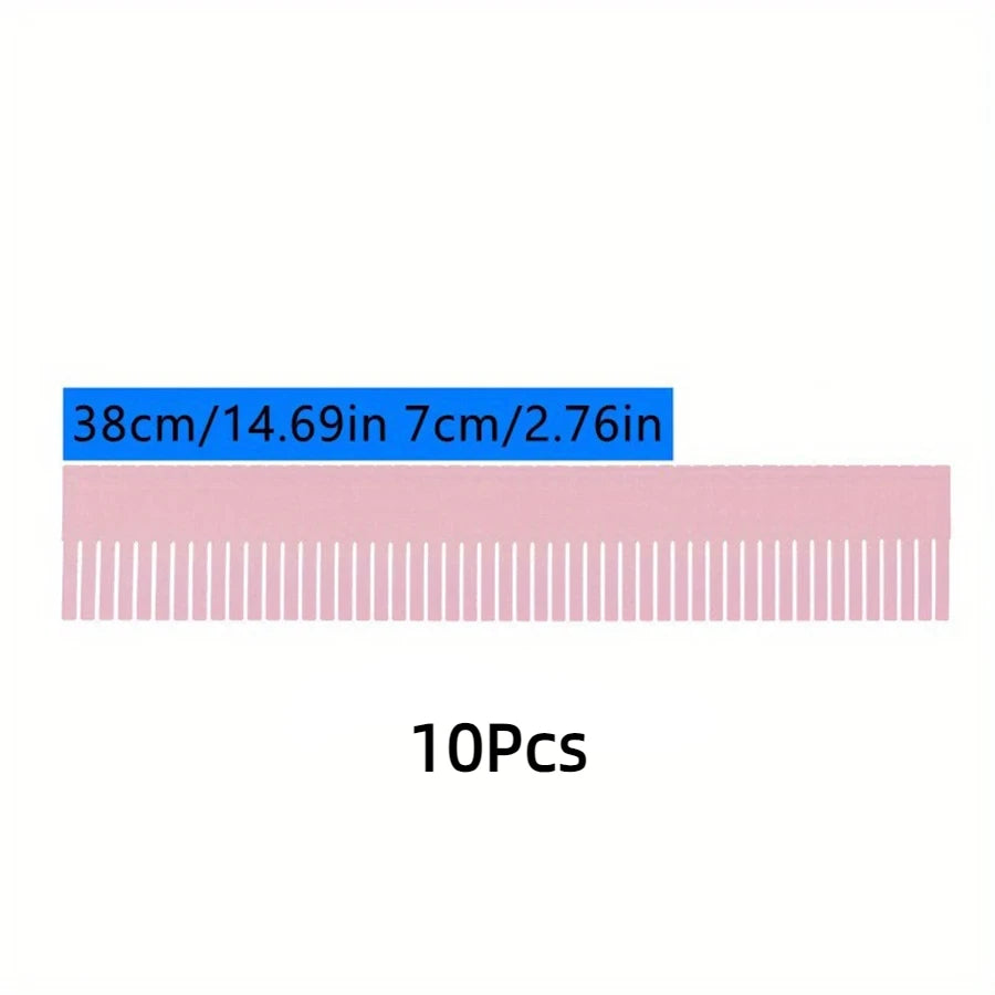 10Pcs Drawer Dividers,Adjustable Divider Drawer, Drawer Organiser System, Drawer Divider for Cupboard, Underwear, Socks