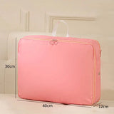 1-5PCS Large Compression Bag Quilt Clothes Closet Cabinet Organizer Storagepouch Ultra Space Saving Self Compression Organizer