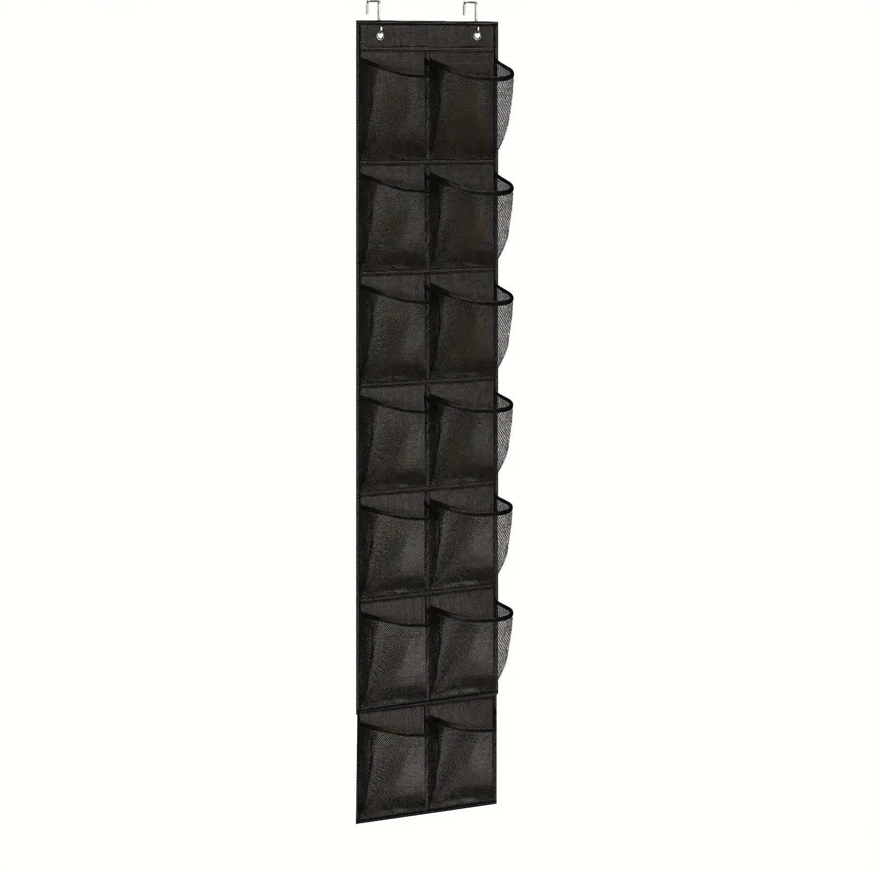 14/24/40 Grids Over The Door Shoe RackMesh Pockets Hanging Shoe Organizer For Closet Hanging Shoe Rack Holder