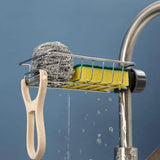 Kitchen Sink Drain Rack Sponge Storage Flexible Faucet Holder Soap Drainer Towel Rack Shelf Organizer Kitchen Accessories