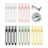 Silicone Cable Ties,Cord Organizer,Cable Straps,Reusable Cord Ties,Travel Cable Organizer ,Cute Elastic Tie, Wire Ties