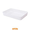 2547 Drawer separated storage box kitchen tableware small box rectangular plastic desktop cosmetics storage