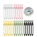 Silicone Cable Ties,Cord Organizer,Cable Straps,Reusable Cord Ties,Travel Cable Organizer ,Cute Elastic Tie, Wire Ties