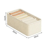 Underwear Sock Bra Storage Box Wardrobe Organizer Cabinet Drawer Dividers for Small Spaces Closet Storage Solution