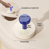 Colorful strong suction cup hook, no punching bathroom kitchen hook - movable, suitable for keys, towels, bags, dolls