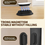 6 Pack Magnetic Remote Control Holder Wall Mount Soft Silicone Remote Control Caddy with Strong Adhesive Remote Holder