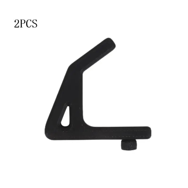 2pcs Universal Storage Hooks 10.3mm Hole Ideal for Shelf Organization and Space Saving