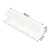 Under Desk Cable Management Cable Tray Under Desk With Clamp Power Strip Cord Holder No Drilling Sturdy Spacious supplies