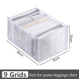 Underwear Drawer Organizer Storage Box Foldable Closet Organizers Drawer Divider Storage Boxes For Underpants Socks Bra