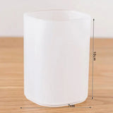 Acrylic Fish Cake Pen Holder Cute Dog Pen Holder Large-Capacity Desktop Stationery Pen Storage Box Home Office Supplies