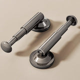 Multifunctional Telescopic Suction Cup Hanger Adjustable Length Drill-free Clothes Hanger Household Storage Artifact