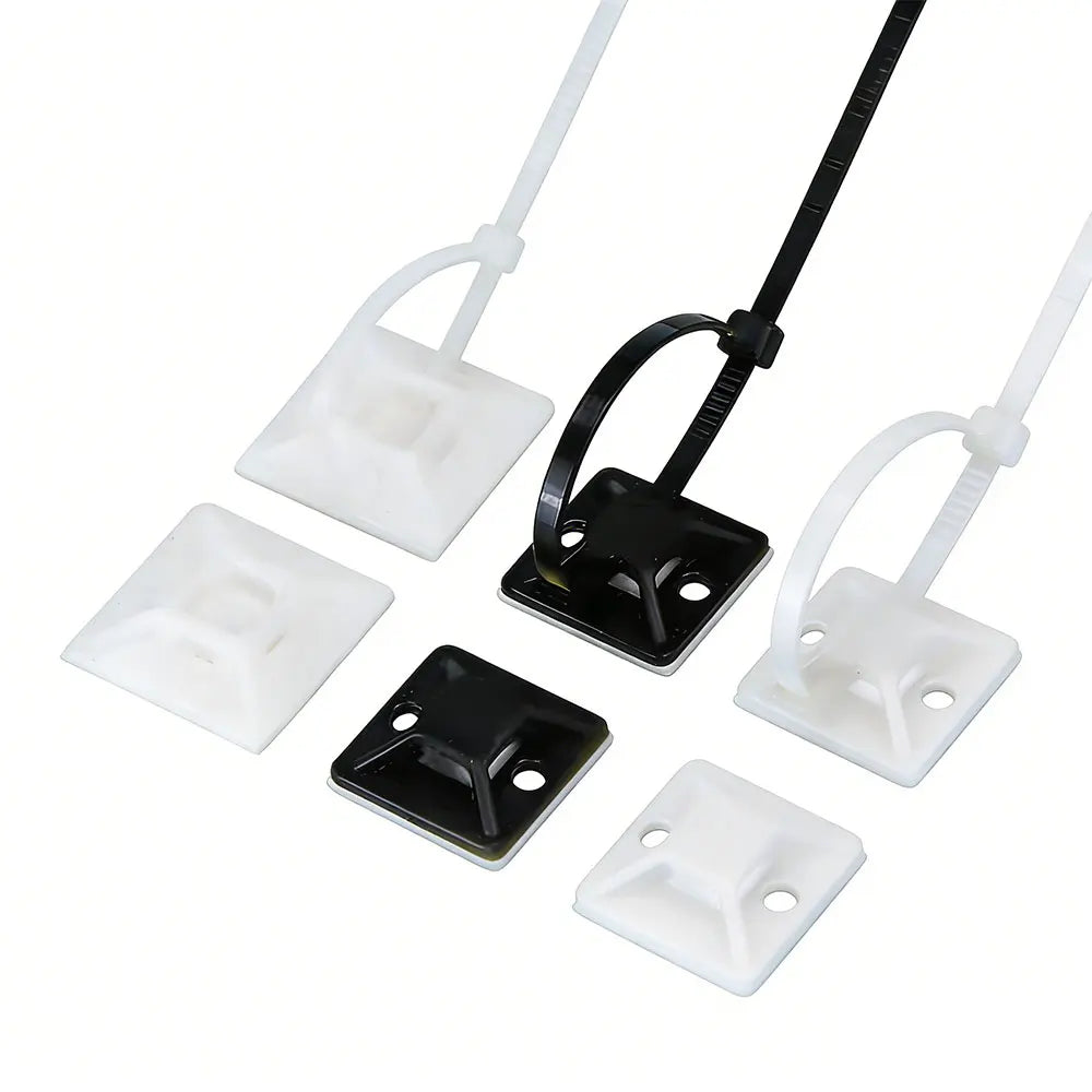 Cable Tie Organizer USB Winder Desktop Tidy Clips Management Wire Holder for Mouse Headphone Desk Cord Accessories Organizers