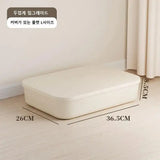 1pc/5pcs Ins Style Storage Box with Lid Dustproof Cosmetics Clothing Grocery Storage Bedroom Dormitory Storage Box Toy Storage